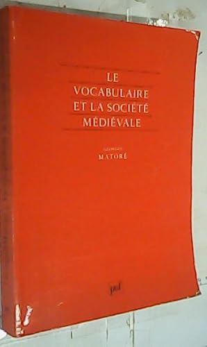 Immagine del venditore per Le vocabulaire et la socit mdivale venduto da Librera La Candela