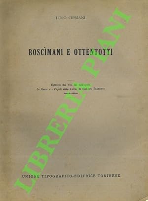 Boscimani e Ottentotti.