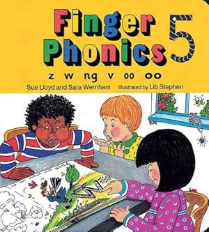 Bild des Verkufers fr Finger Phonics Book 5: in Precursive Letters (British English edition) (Finger Phonics set of books 1"7) zum Verkauf von WeBuyBooks