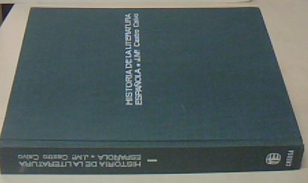 Imagen del vendedor de Historia de la literatura espaola a la venta por Librera La Candela