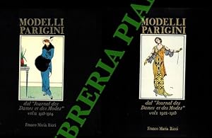 Immagine del venditore per Modelli parigini dal ?Journal des Dames et des Modes?. Vol. I: 1912-1913; vol. II: 1913-1914. venduto da Libreria Piani