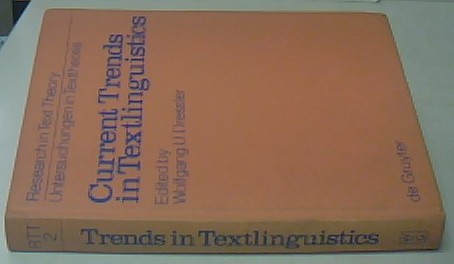 Image du vendeur pour Current Trends in Textlinguistics mis en vente par Librera La Candela