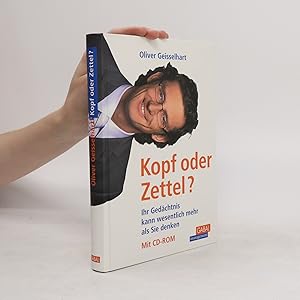 Bild des Verkufers fr Kopf oder Zettel? zum Verkauf von Bookbot