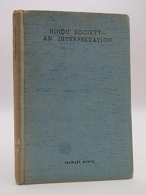 HINDU SOCIETY An Interpretation