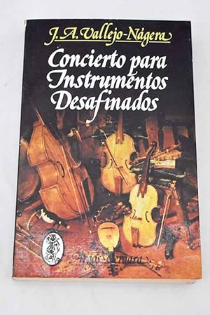 Seller image for Concierto para instrumentos desafinados for sale by Alcan Libros