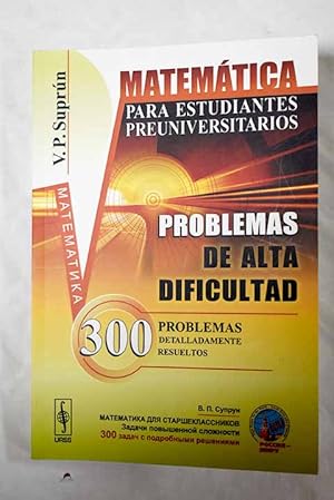 Matemática para estudiantes preuniversitarios