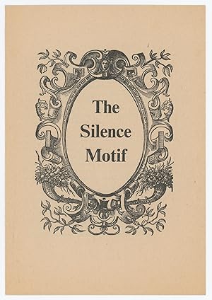 Seller image for Silence Motif for sale by Division Leap