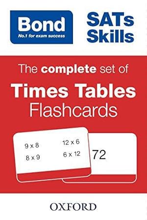 Seller image for Bond SATs Skills: The complete set of Times Tables Flashcards for sale by WeBuyBooks