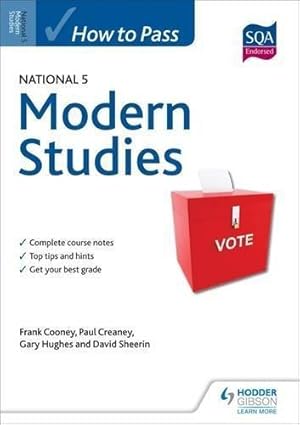 Imagen del vendedor de How to Pass National 5 Modern Studies (How to Pass - National 5 Level) a la venta por WeBuyBooks 2