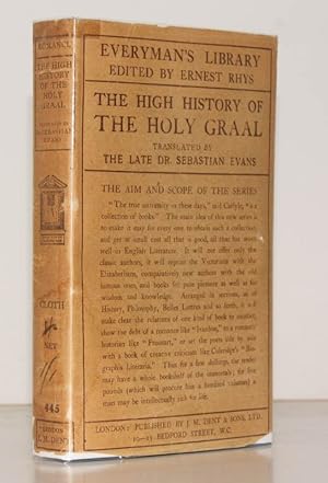 Immagine del venditore per The High History of the Holy Grail. Translated from the Old French by Sebastian Evans. NEAR FINE COPY IN UNCLIPPED DUSTWRAPPER venduto da Island Books