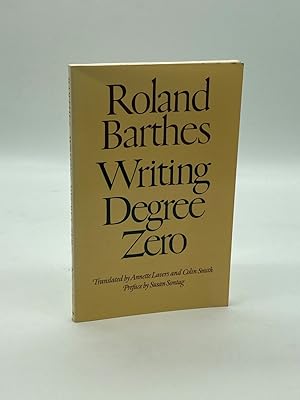Seller image for Writing Degree Zero for sale by True Oak Books