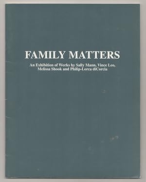Immagine del venditore per Family Matters venduto da Jeff Hirsch Books, ABAA