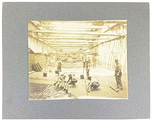 Collection of Thirty-Seven Silver Gelatin Photographs Documenting the Construction of the Interbo...