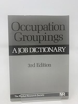 Immagine del venditore per Occupation Groupings: a Job Dictionary venduto da Cambridge Recycled Books