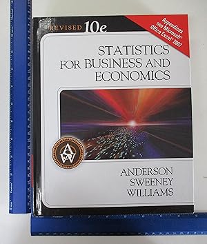 Seller image for Statistics for Business and Economics, 10th Revised Edition (Available Titles Aplia) for sale by Coas Books