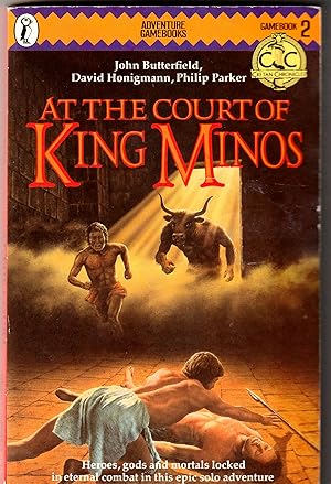 Seller image for At the Court of King Minos Adventure Gamebooks Game Book 2 for sale by abibliodocs