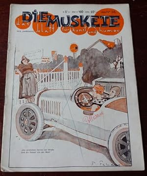 Die Muskete. Das Blatt für Kunst und Humor. XXX. Jahrgang. Nr. 35 - 1935.