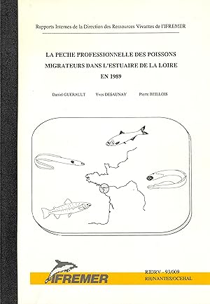 Image du vendeur pour La pche professionnelle des poissons migrateurs dans l'estuaire de la Loire. Anguille, saumon, mulet, alose, lamproie, flet mis en vente par abibliodocs