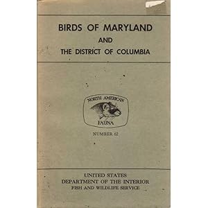 Birds of Maryland and the District of Columbia [signed]