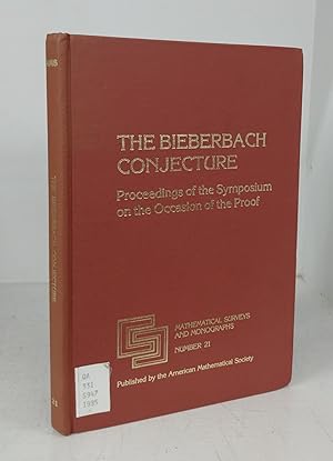 Imagen del vendedor de The Bieberbach Conjecture: Proceedings of the Symposium on the Occasion of the Proof a la venta por Attic Books (ABAC, ILAB)