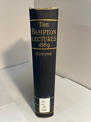 Seller image for The Origin and Religious Contents of The Psalter in the Light of Old Testament Criticism and the History of Religions, with an Introduction and Appendices. Eight Lectures Preached Before the University of Oxford in the Year 1889 on the Foundation of the Late Rev. John Bampton, M.A., Canon of Rochester (The Bampton Lectures 1889) for sale by Henry Stachyra, Bookseller