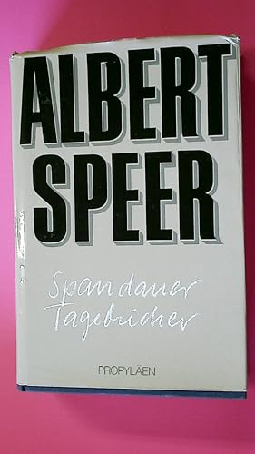 SPANDAUER TAGEBÜCHER.