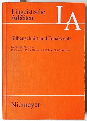 Seller image for Silbenschnitt und Tonakzente. = Linguistische Arbeiten Band 463. for sale by Versandantiquariat Kerstin Daras