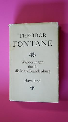 Bild des Verkufers fr WANDERUNGEN DURCH DIE MARK BRANDENBURG. zum Verkauf von Butterfly Books GmbH & Co. KG