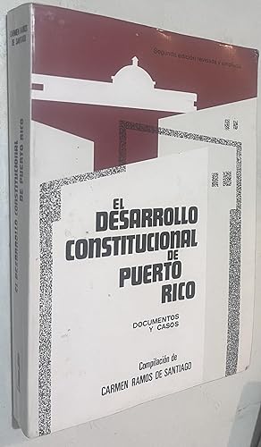 Seller image for El desarrollo constitucional de Puerto Rico: Documentos y casos (Spanish Edition) for sale by Once Upon A Time