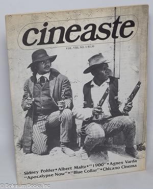 Seller image for Cinaste; vol. 8, #3: Apocalypse Now, Chicano Cinema, Sidney Poitier for sale by Bolerium Books Inc.