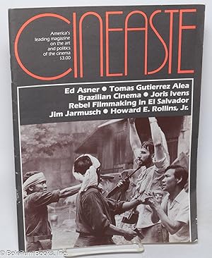 Immagine del venditore per Cineaste: America's leading magazine on the art and politics of the cinema; vol. 14, #1, 1985: Rebel Filmmaking in El Salvador venduto da Bolerium Books Inc.