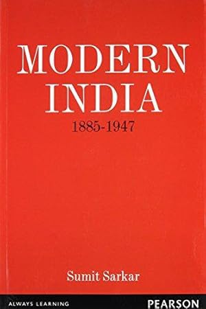 Bild des Verkufers fr Modern India 1885 - 1947 zum Verkauf von WeBuyBooks