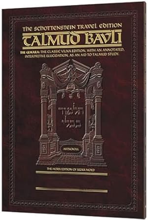 Imagen del vendedor de ArtScroll/ Mesorah Schottenstein Travel Edition Of The Talmud - English [26A]- Kesubos 1A (folios 2-22) a la venta por WeBuyBooks