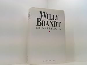 Bild des Verkufers fr Erinnerungen Willy Brandt zum Verkauf von Book Broker
