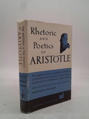 Bild des Verkufers fr The rhetoric and the poetics of Aristotle (Modern library of the world's best books) zum Verkauf von ThriftBooksVintage