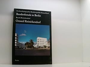 Immagine del venditore per Baudenkmale in Berlin: Bezirk Reinickendorf, Ortsteil Reinickendorf (Denkmaltopographie Bundesrepublik Deutschland) 1988. Bezirk Reinickendorf, Ortsteil Reinickendorf : Sonderdruck zur Ausstellung "Verloren, gefhrdet, geschtzt" - Baudenkmale in Berlin venduto da Book Broker