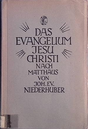 Image du vendeur pour Das Evangelium Jesu Christi nach Matthus mis en vente par books4less (Versandantiquariat Petra Gros GmbH & Co. KG)