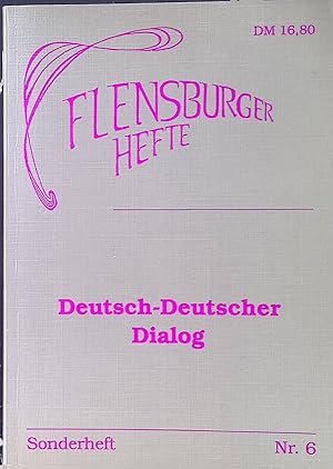 Seller image for Wiedervereinigung Deutschlands aus der Sicht der Tschechen; in: Deutsch-deutscher Dialog. Flensburger Hefte / Sonderheft ; Nr. 6 for sale by books4less (Versandantiquariat Petra Gros GmbH & Co. KG)