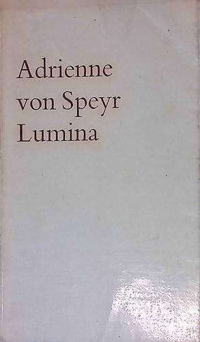Seller image for Lumina. for sale by books4less (Versandantiquariat Petra Gros GmbH & Co. KG)