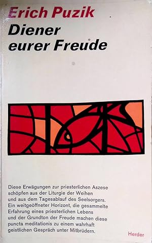 Seller image for Diener eurer Freude. for sale by books4less (Versandantiquariat Petra Gros GmbH & Co. KG)