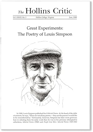 Seller image for Louis Simpson. Great Experiments: The Poetry Of Louis Simpson for sale by Lorne Bair Rare Books, ABAA