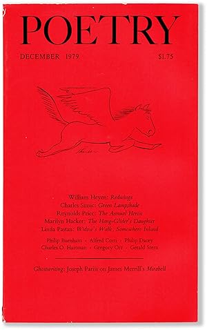 Seller image for POETRY Vol. CXXXV, No. 3 for sale by Lorne Bair Rare Books, ABAA