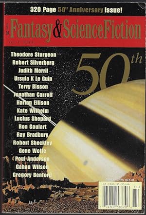 Image du vendeur pour The Magazine of FANTASY AND SCIENCE FICTION (F&SF): October, Oct. - November, Nov. 1999 mis en vente par Books from the Crypt