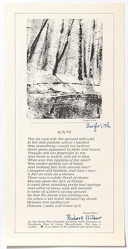 Seller image for [Broadside]: 4/5/74 for sale by Between the Covers-Rare Books, Inc. ABAA