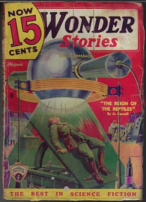 Image du vendeur pour WONDER Stories: August, Aug. 1935 ("The Worlds of If") mis en vente par Books from the Crypt