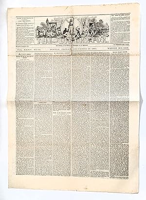 1865 LIBERATOR ANTI-SLAVERY ABOLITIONIST Newspaper IMPORTANT FINAL ISSUE with UNPUBLISHED ABRAHAM...