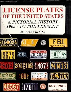 Bild des Verkufers fr License Plates of the United States: A Pictorial History 1903-To the Present zum Verkauf von Wickham Books South