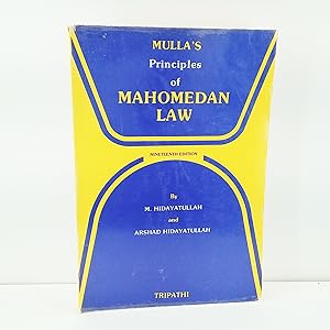 Image du vendeur pour Principles of Mahomedan Law (Nineteenth Edition) mis en vente par Cat On The Shelf
