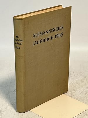 Alemannisches Jahrbuch 1953.
