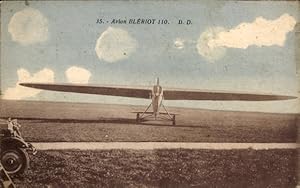 Ansichtskarte / Postkarte Zivilflugzeug Bleriot, Flugpioniere